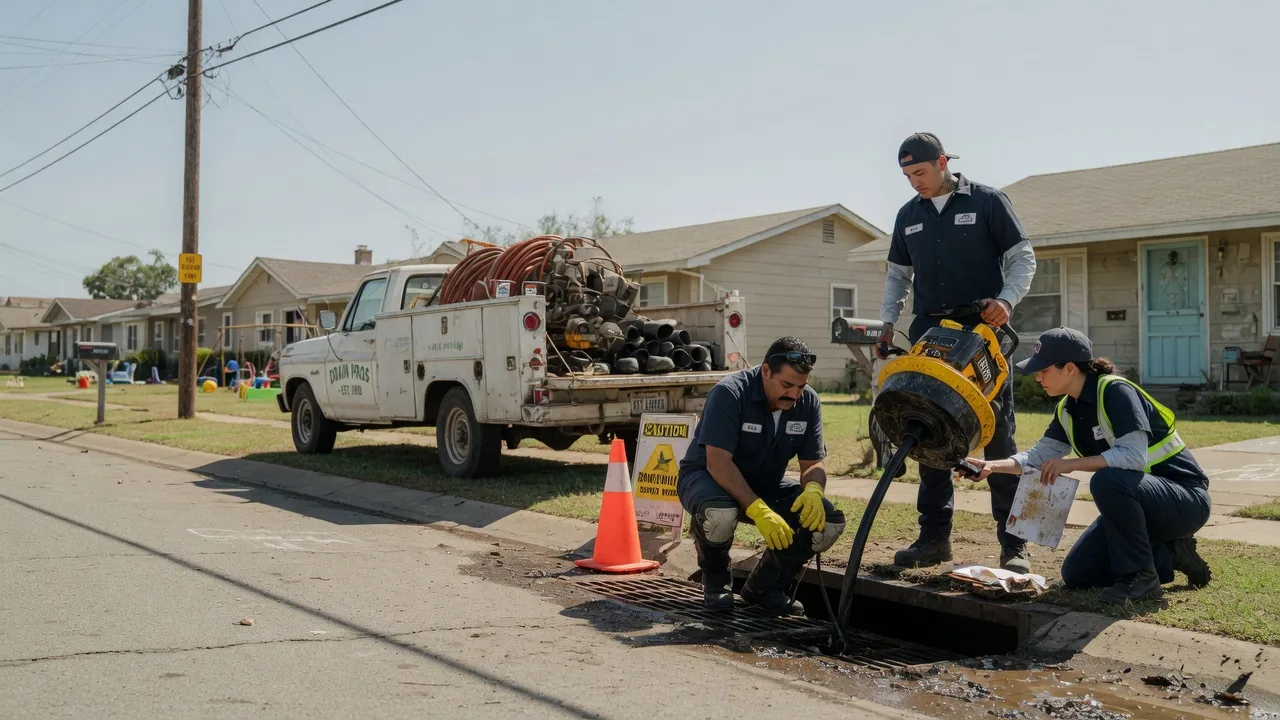 Drain Cleaning in Melvin, TX near me